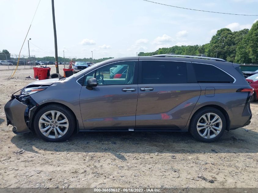 2021 TOYOTA SIENNA LIMITED/PLATINUM - 5TDERKEC8MS014290