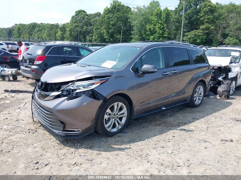 2021 TOYOTA SIENNA LIMITED/PLATINUM - 5TDERKEC8MS014290