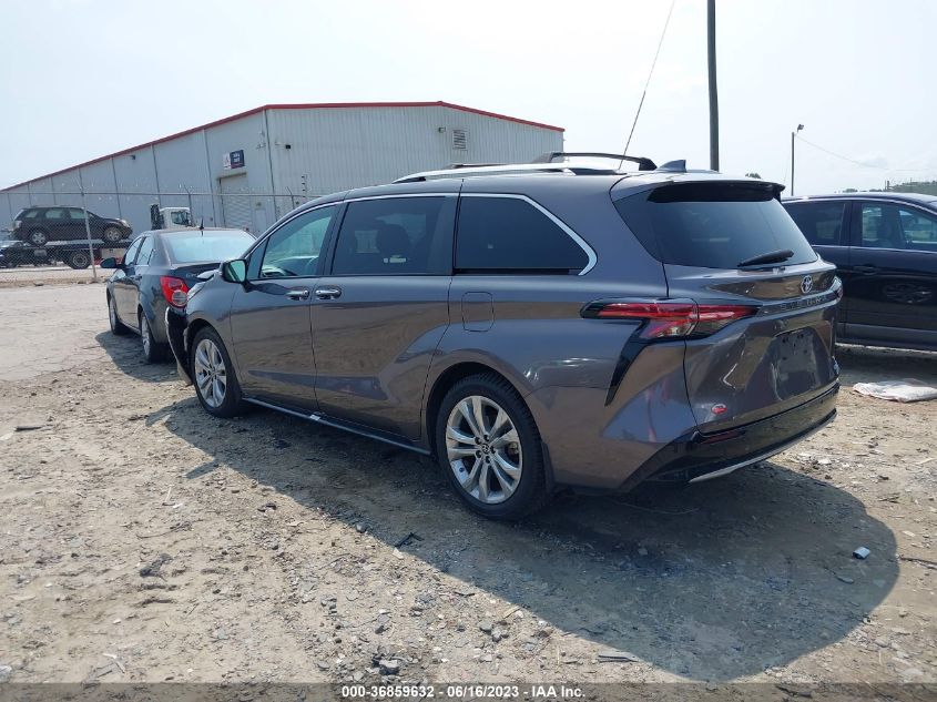 2021 TOYOTA SIENNA LIMITED/PLATINUM - 5TDERKEC8MS014290