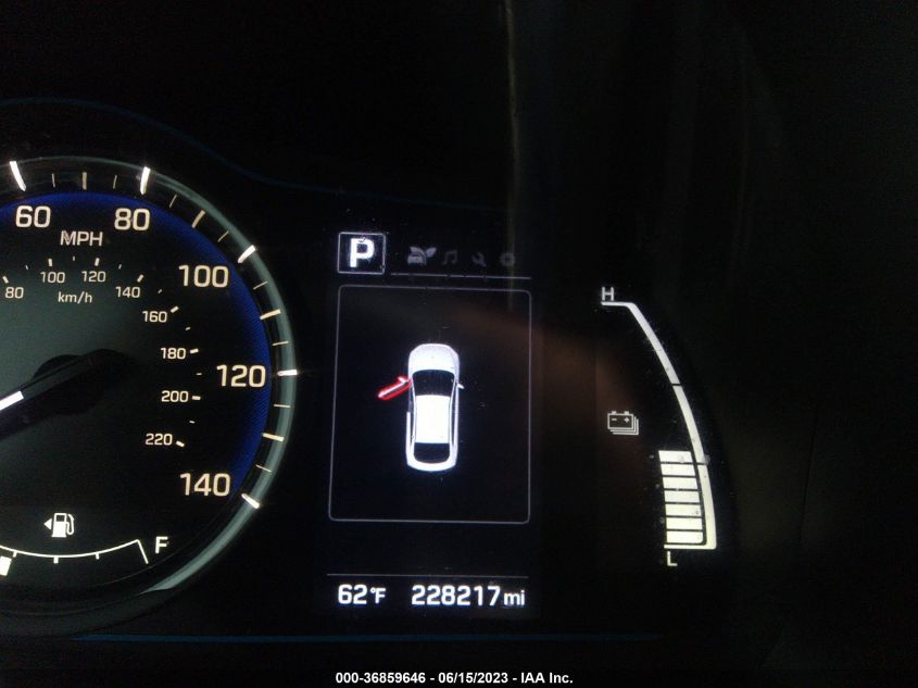 2019 HYUNDAI IONIQ HYBRID BLUE - KMHC65LC9KU124970