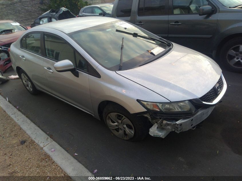2014 HONDA CIVIC SEDAN LX - 2HGFB2F50EH558356