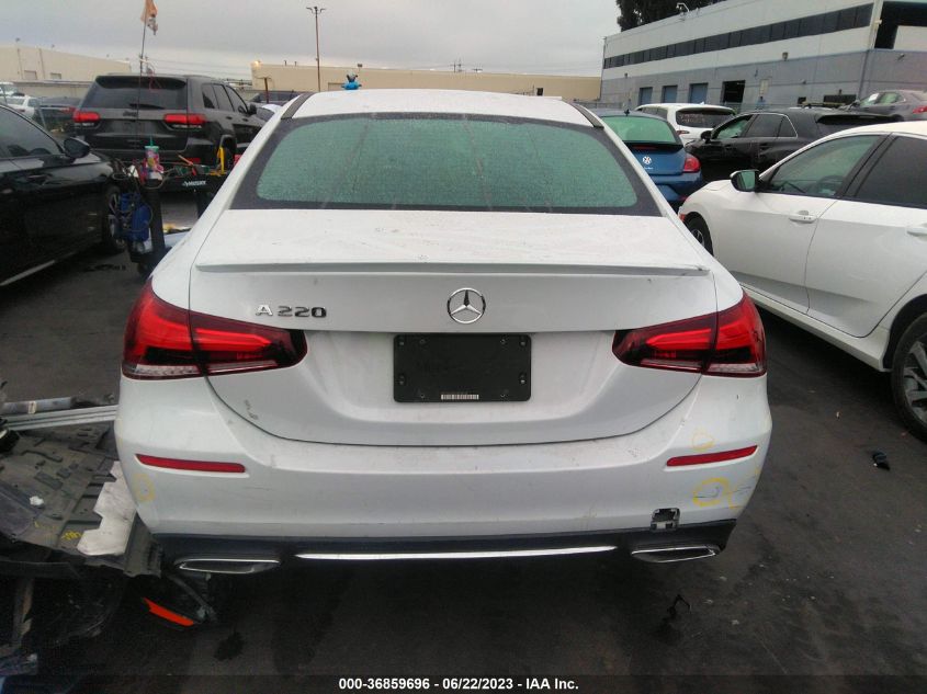 2020 MERCEDES-BENZ A-CLASS A 220 - WDD3G4EB6LW040052