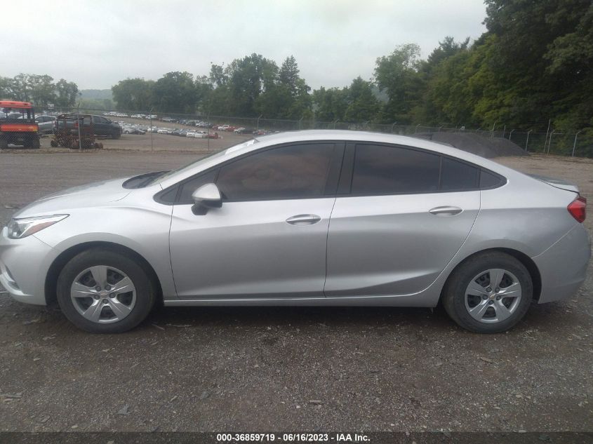 2017 CHEVROLET CRUZE LS - 1G1BC5SM7H7198665