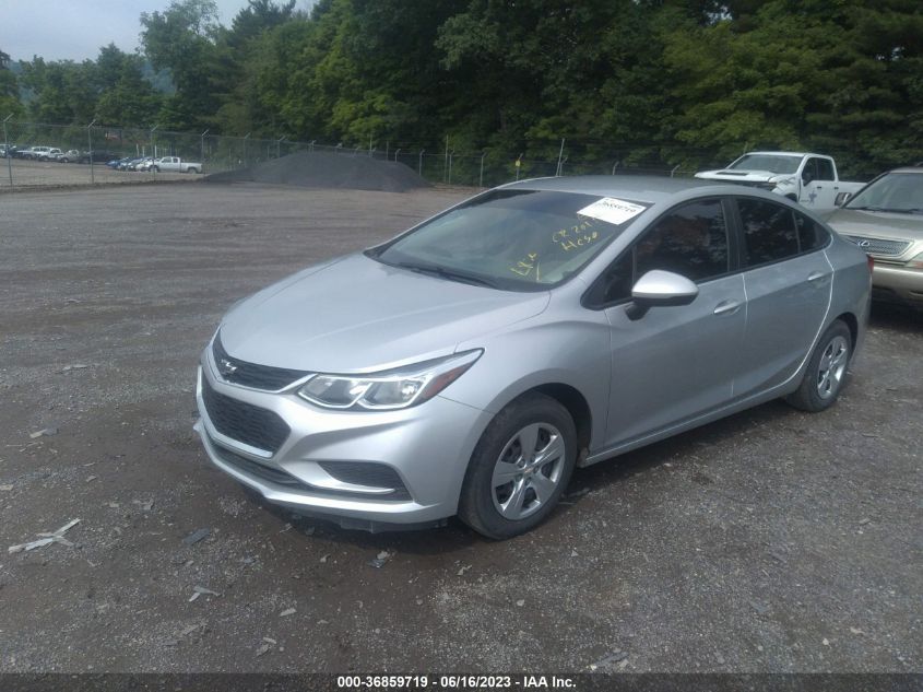 2017 CHEVROLET CRUZE LS - 1G1BC5SM7H7198665
