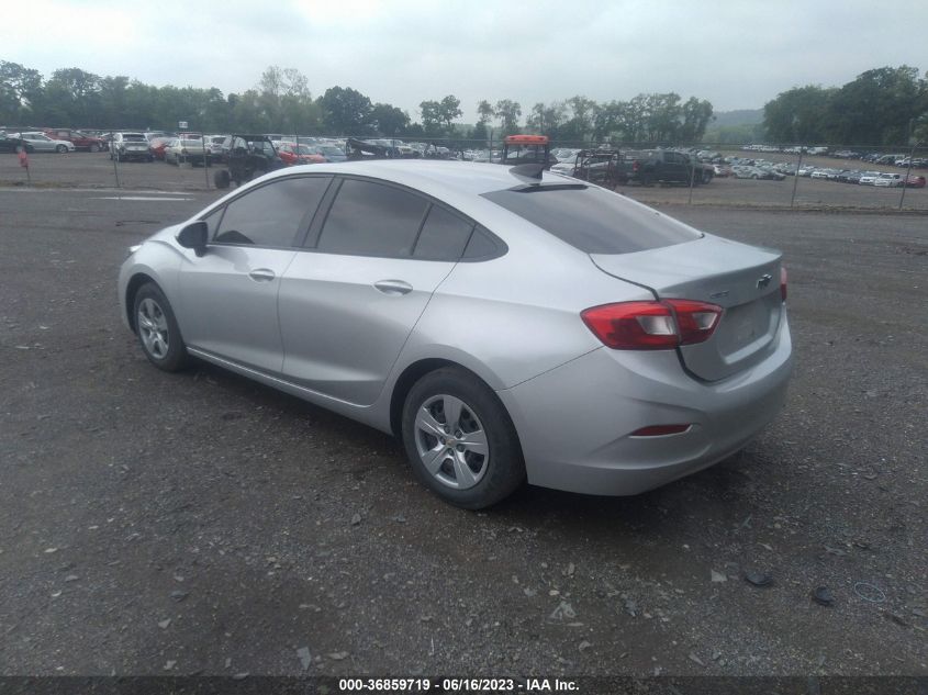 2017 CHEVROLET CRUZE LS - 1G1BC5SM7H7198665