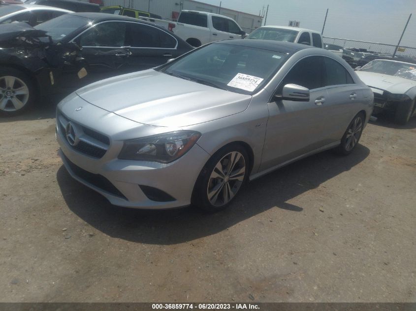 2014 MERCEDES-BENZ CLA-CLASS CLA 250 - WDDSJ4EB7EN026022