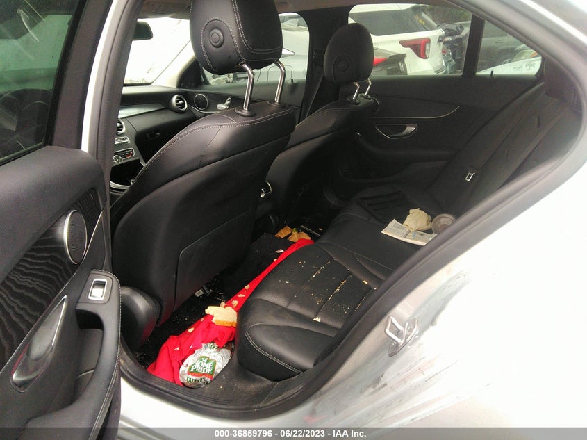 VIN 55SWF4JB0HU190037 2017 MERCEDES-BENZ C-CLASS C 300