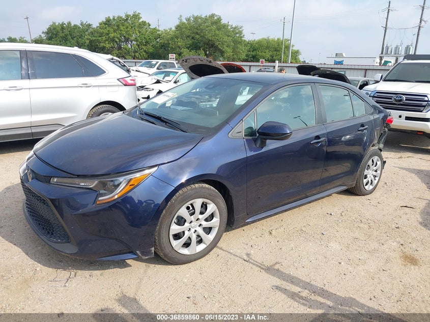 VIN 5YFEPMAE7MP251550 2021 TOYOTA COROLLA LE