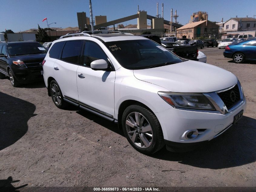 2014 NISSAN PATHFINDER PLATINUM - 5N1AR2MM3EC681730
