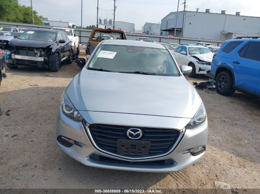 2018 MAZDA MAZDA3 4-DOOR SPORT - 3MZBN1U76JM191054