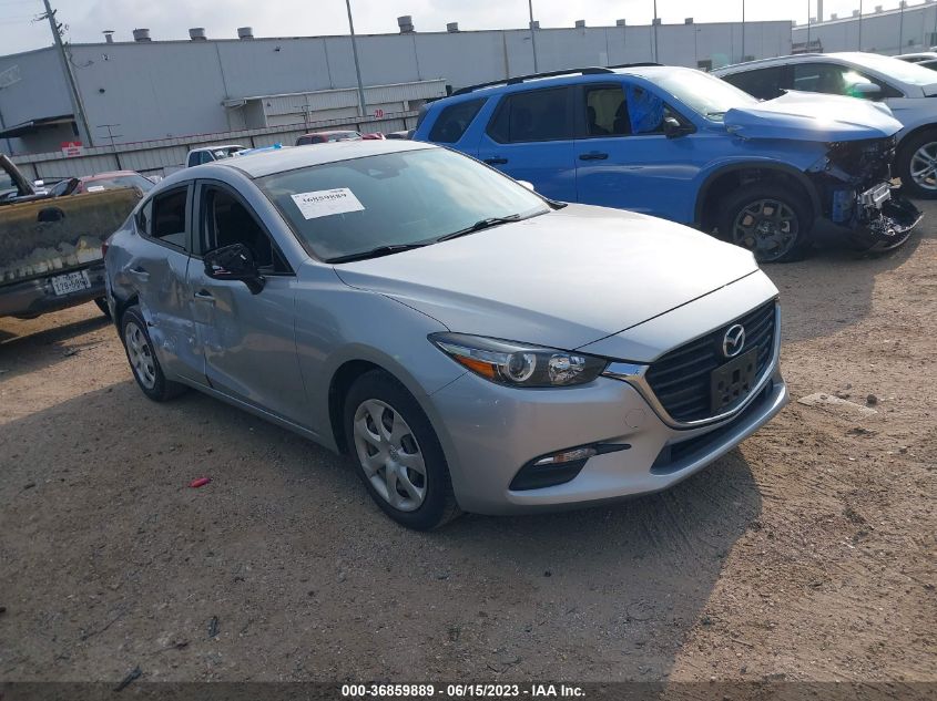 2018 MAZDA MAZDA3 4-DOOR SPORT - 3MZBN1U76JM191054