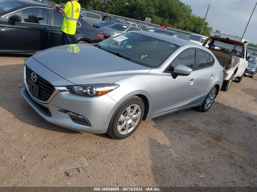 2018 MAZDA MAZDA3 4-DOOR SPORT - 3MZBN1U76JM191054