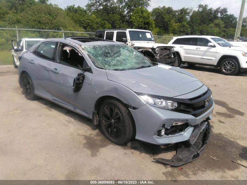 2019 HONDA CIVIC HATCHBACK EX - SHHFK7H69KU200691