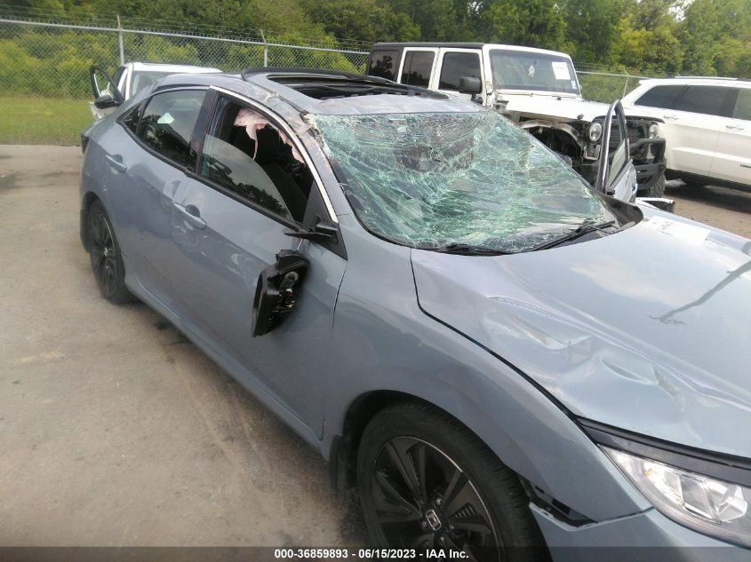 2019 HONDA CIVIC HATCHBACK EX - SHHFK7H69KU200691
