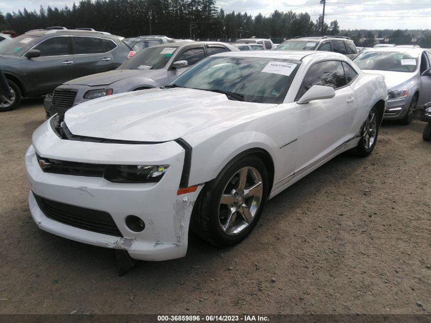 2015 CHEVROLET CAMARO LT - 2G1FD1E37F9265996