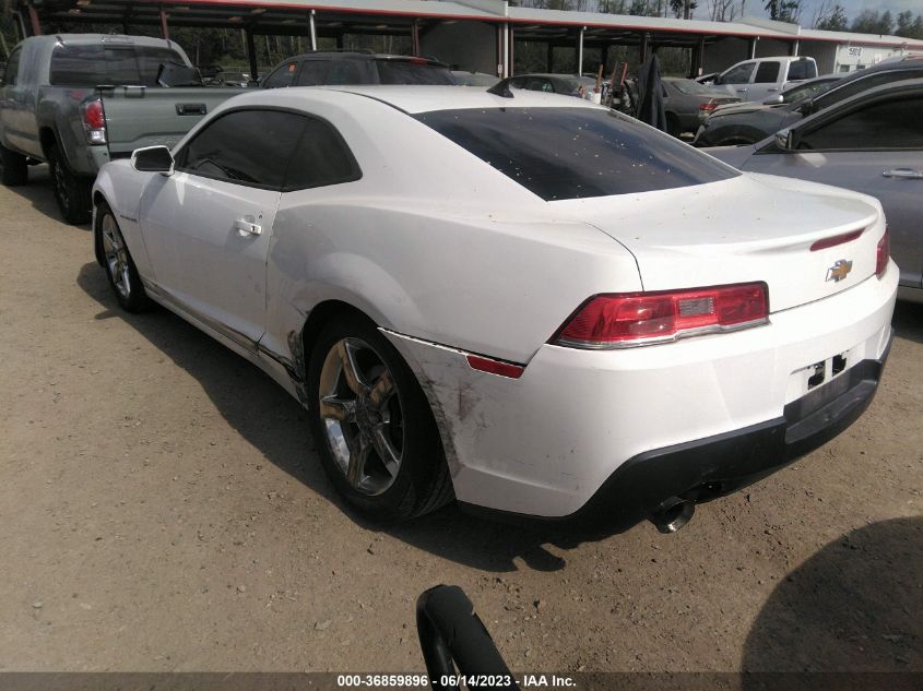 2015 CHEVROLET CAMARO LT - 2G1FD1E37F9265996