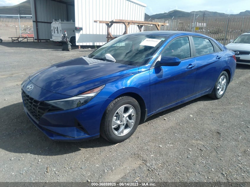 VIN KMHLL4AG0NU330367 2022 HYUNDAI ELANTRA SE