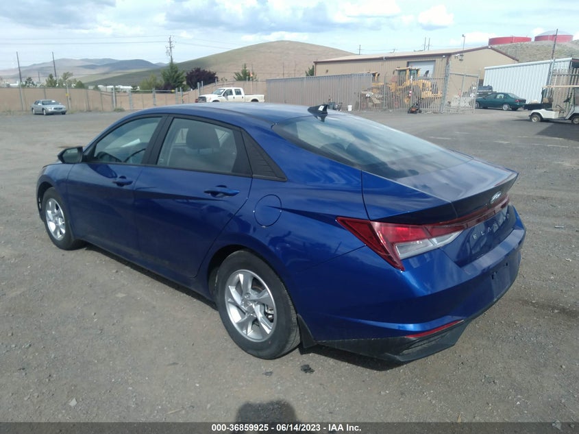 VIN KMHLL4AG0NU330367 2022 HYUNDAI ELANTRA SE