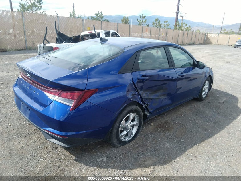 VIN KMHLL4AG0NU330367 2022 HYUNDAI ELANTRA SE