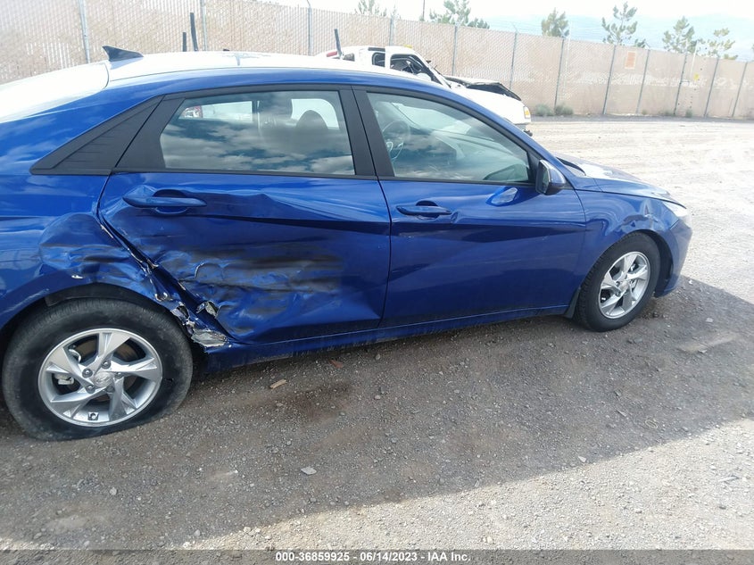 VIN KMHLL4AG0NU330367 2022 HYUNDAI ELANTRA SE
