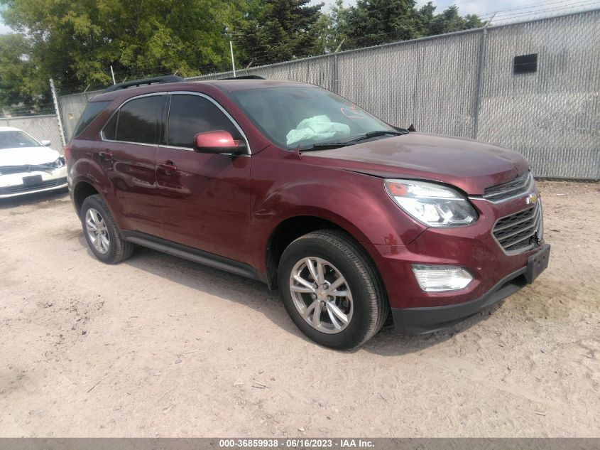 2016 CHEVROLET EQUINOX LT - 2GNFLFEK3G6145587