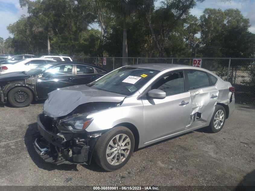 VIN 3N1AB7AP8KY445441 2019 NISSAN SENTRA S/SV/SR/SL