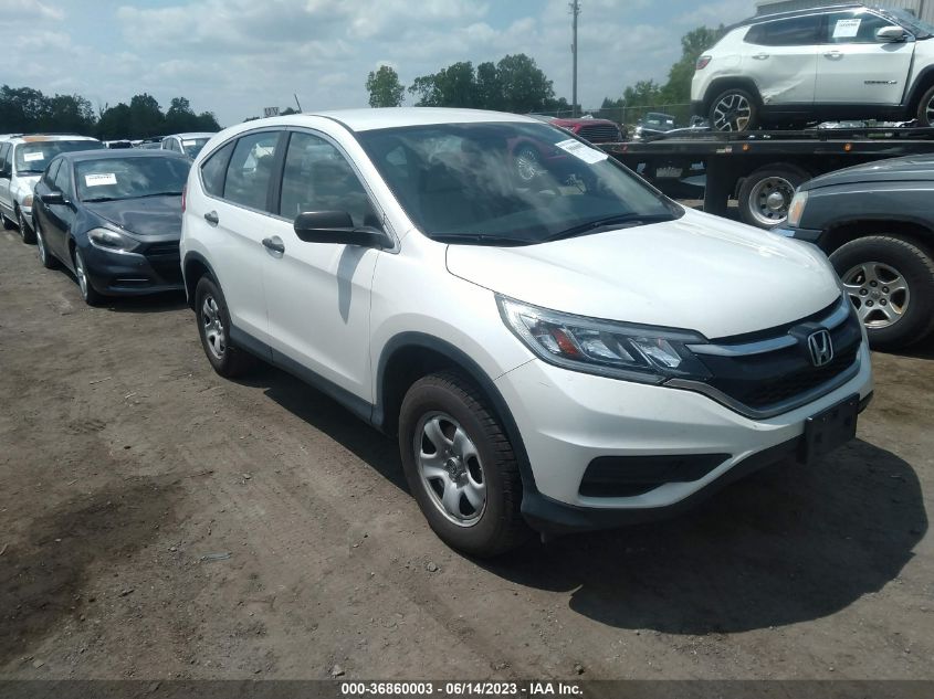 2016 HONDA CR-V LX - 5J6RM4H30GL048666