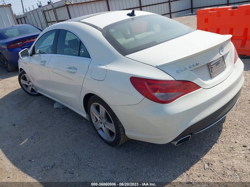 2016 MERCEDES-BENZ CLA CLA 250 - WDDSJ4EB5GN330680