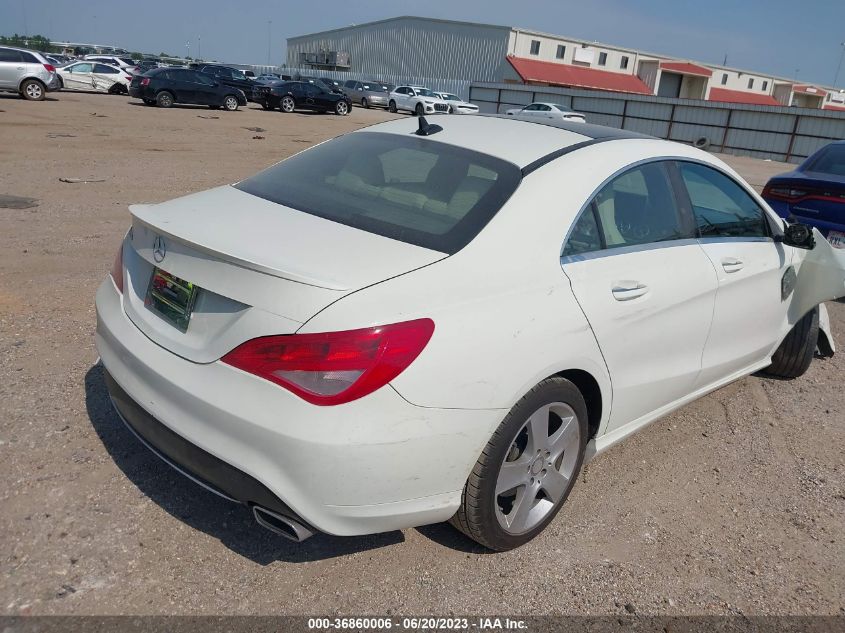 2016 MERCEDES-BENZ CLA CLA 250 - WDDSJ4EB5GN330680