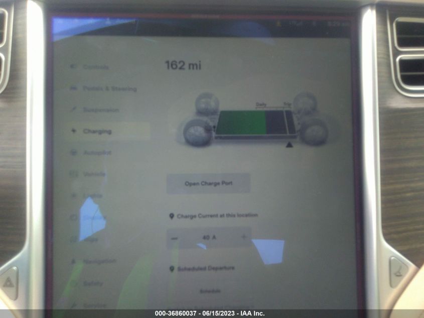 2015 TESLA MODEL S KWH BATTERY - 5YJSA1H15FFP76241