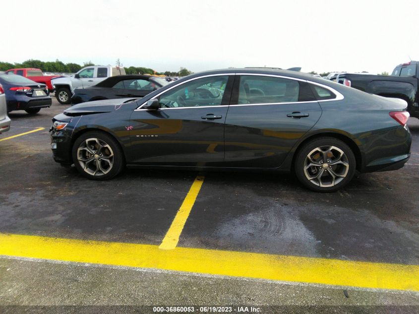 2021 CHEVROLET MALIBU LT - 1G1ZD5ST3MF024272