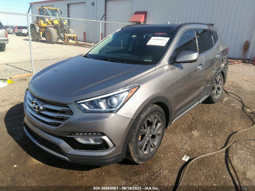 2017 HYUNDAI SANTA FE SPORT 2.0T ULTIMATE - 5XYZW4LA9HG408410