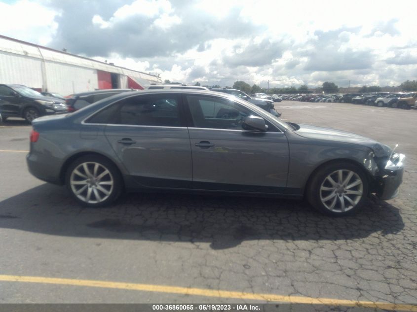 2013 AUDI A4 PREMIUM PLUS - WAUFFAFL7DN030831