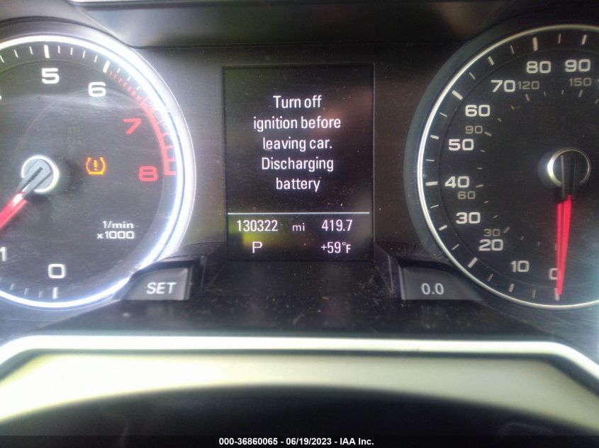 2013 AUDI A4 PREMIUM PLUS - WAUFFAFL7DN030831