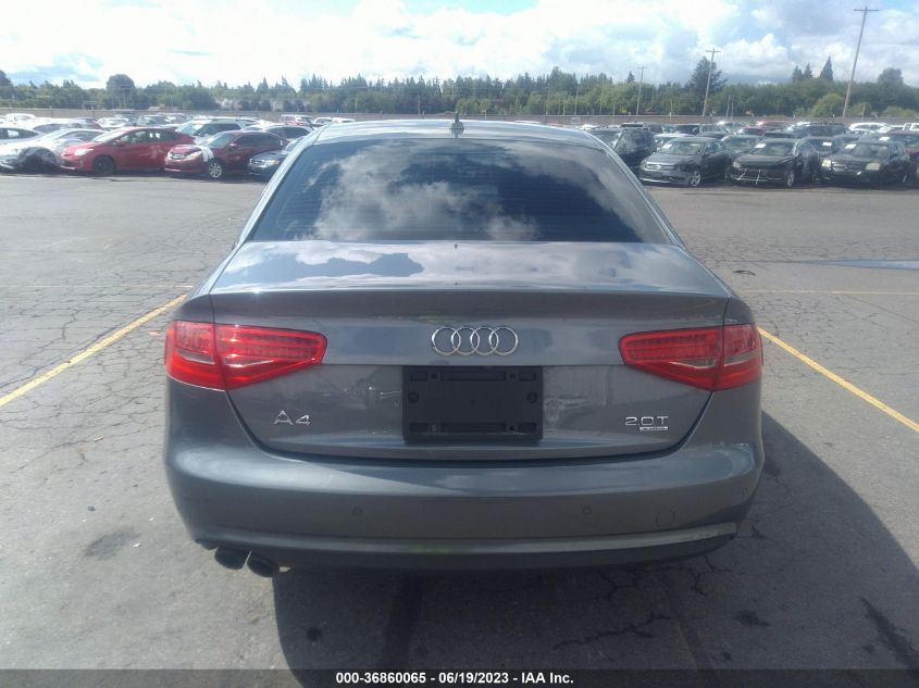 2013 AUDI A4 PREMIUM PLUS - WAUFFAFL7DN030831