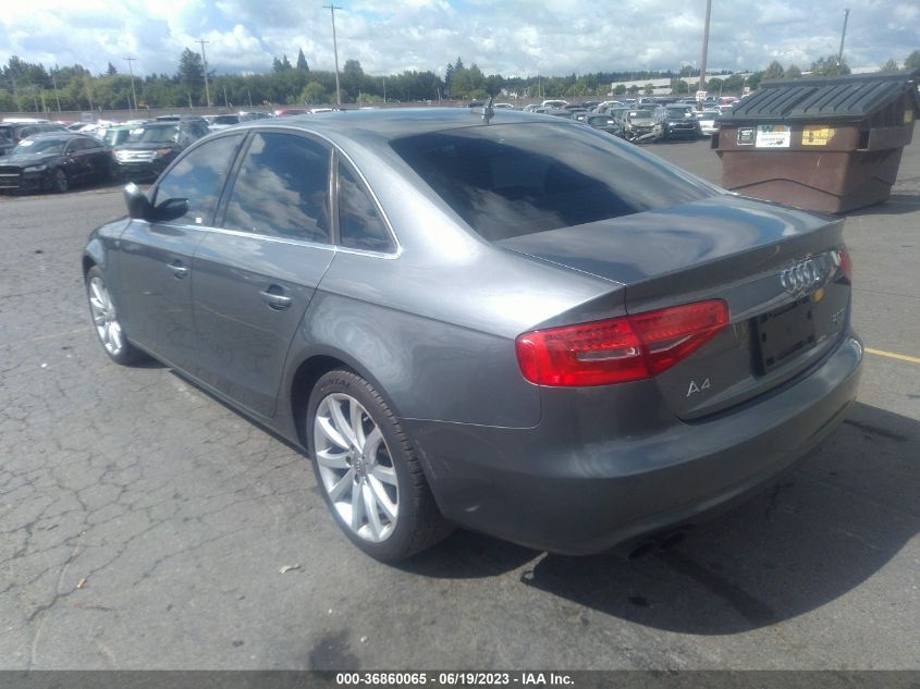2013 AUDI A4 PREMIUM PLUS - WAUFFAFL7DN030831