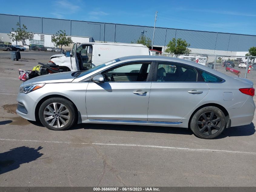 2016 HYUNDAI SONATA SPORT/LIMITED - 5NPE34AF4GH277173