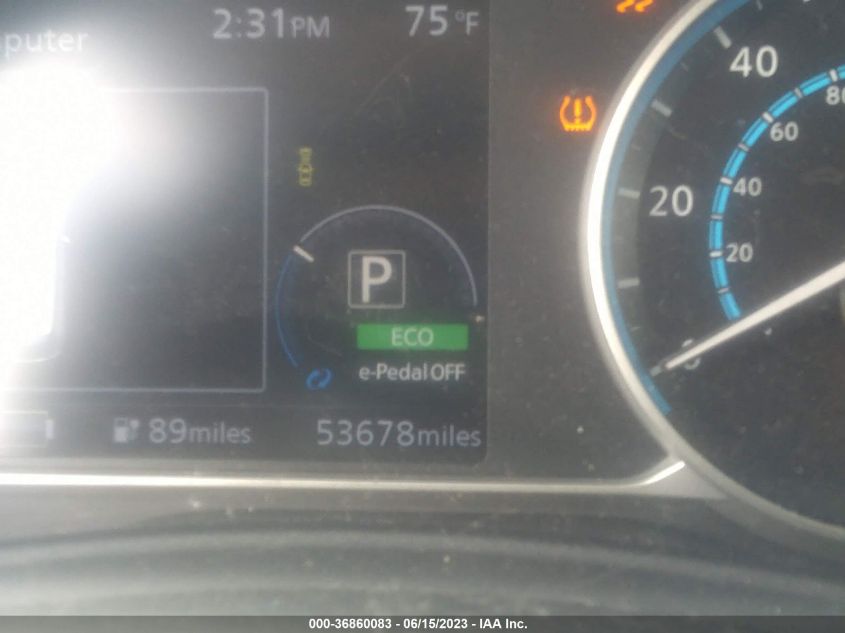 2019 NISSAN LEAF S - 1N4AZ1CP6KC306569