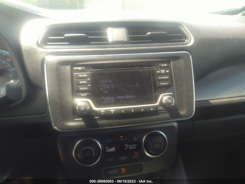 2019 NISSAN LEAF S - 1N4AZ1CP6KC306569