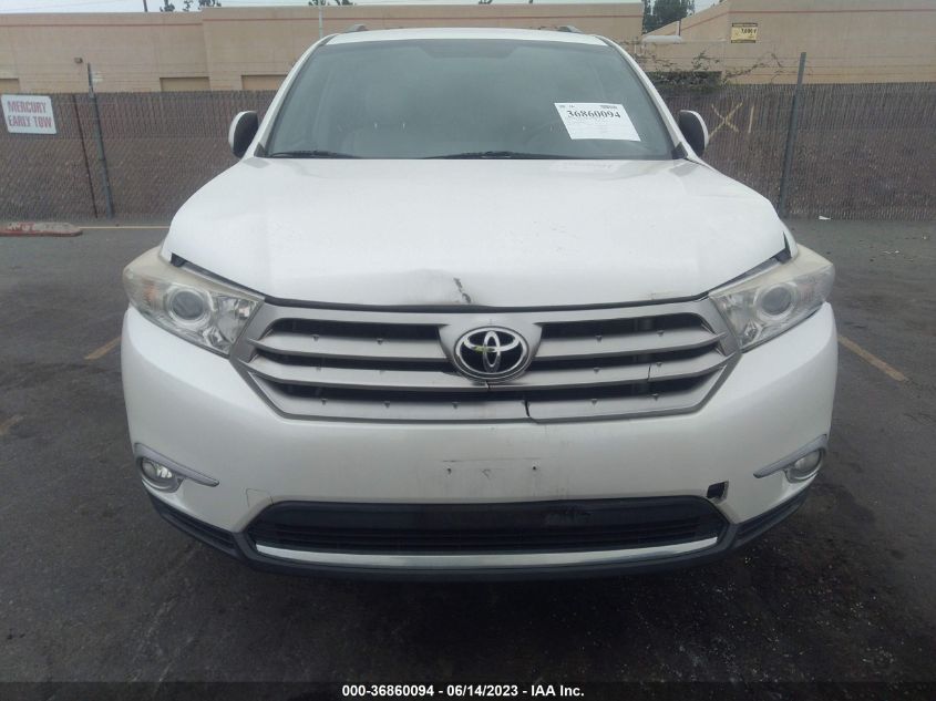 2013 TOYOTA HIGHLANDER - 5TDZA3EH1DS038411