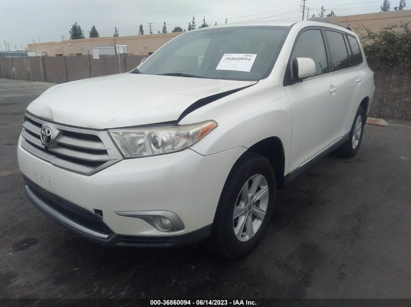 2013 TOYOTA HIGHLANDER - 5TDZA3EH1DS038411