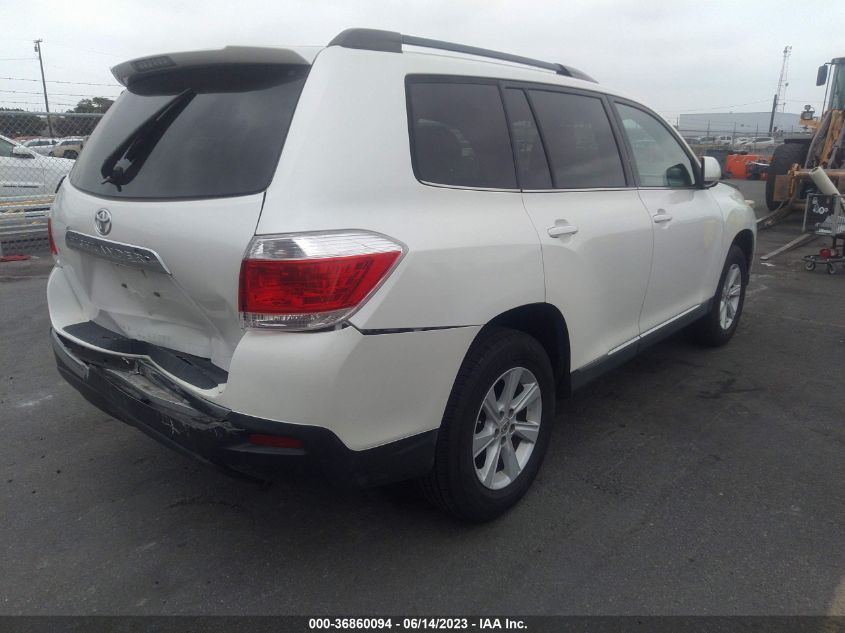 2013 TOYOTA HIGHLANDER - 5TDZA3EH1DS038411