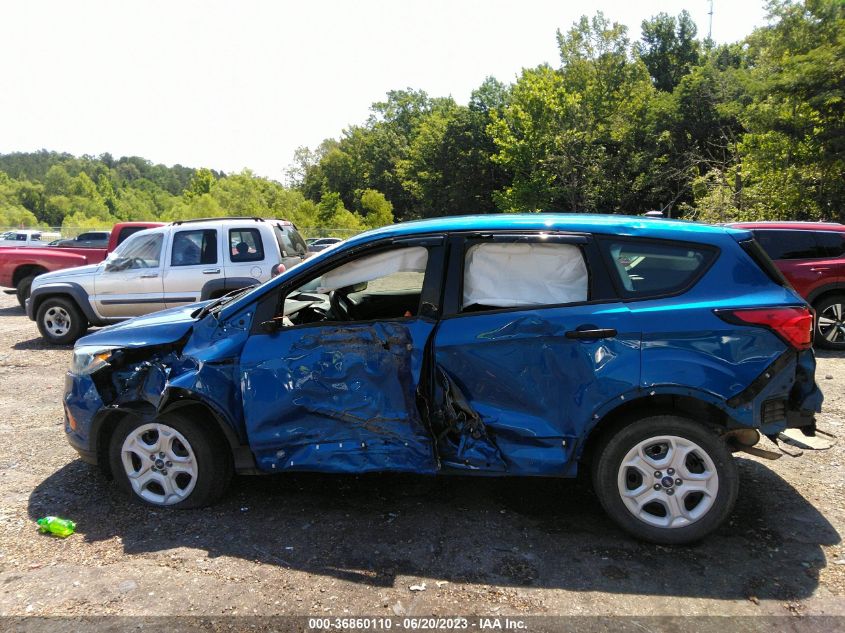 2019 FORD ESCAPE S - 1FMCU0F74KUA44466