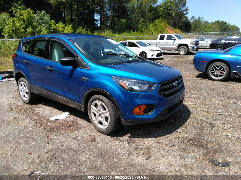 2019 FORD ESCAPE S - 1FMCU0F74KUA44466