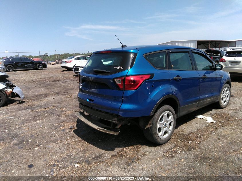 2019 FORD ESCAPE S - 1FMCU0F74KUA44466