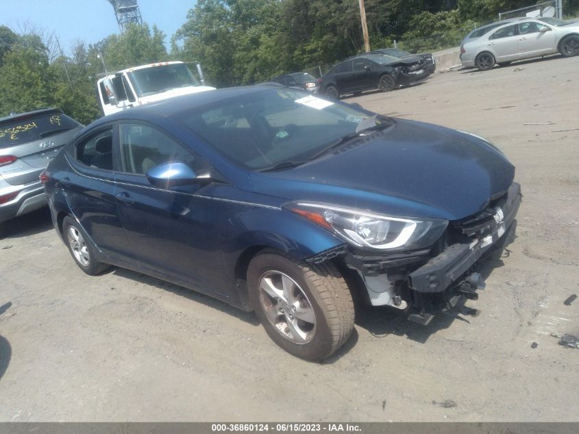 2015 HYUNDAI ELANTRA SE - 5NPDH4AE4FH650439