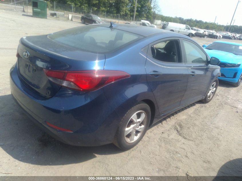 2015 HYUNDAI ELANTRA SE - 5NPDH4AE4FH650439