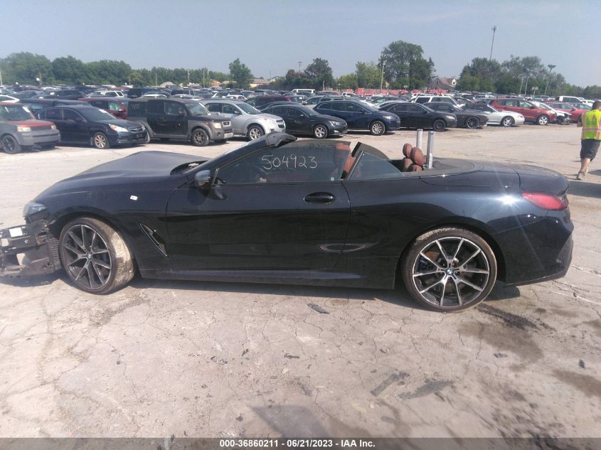 2019 BMW 8 SERIES M850I XDRIVE - WBAFY4C52KBX29333