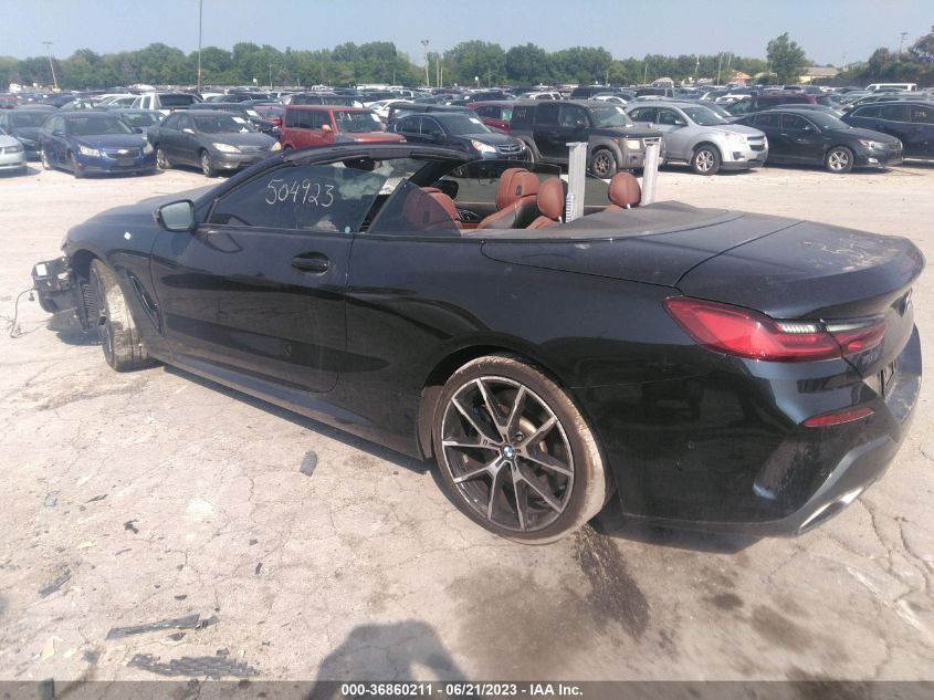 2019 BMW 8 SERIES M850I XDRIVE - WBAFY4C52KBX29333