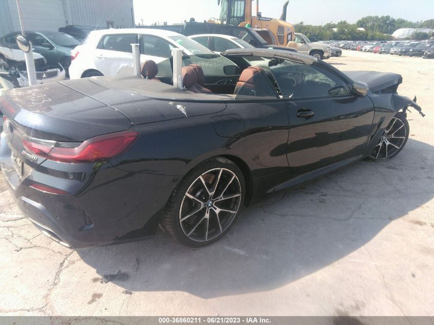 2019 BMW 8 SERIES M850I XDRIVE - WBAFY4C52KBX29333